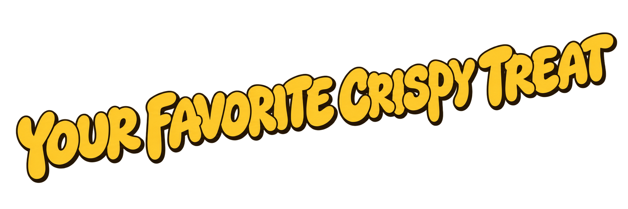 Your favorite crispy treat